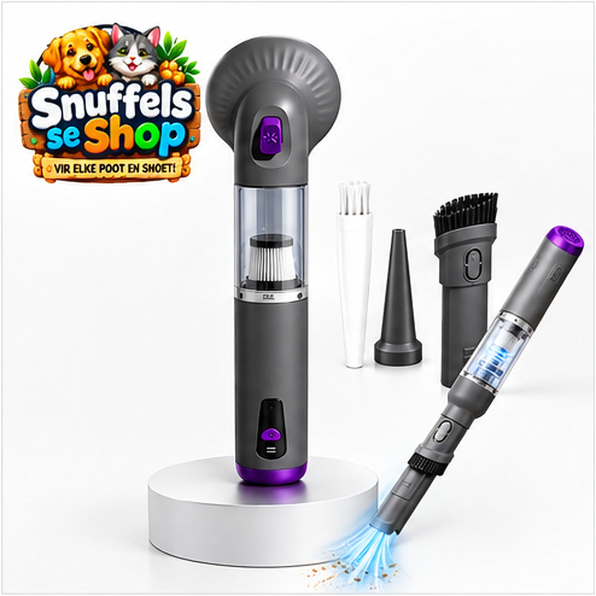 Haarvreter™ 2-in-1 Troeteldier Versorging & Haarversameling