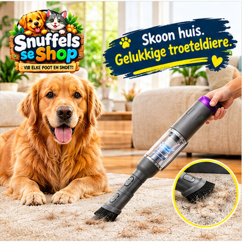 Haarvreter™ 2-in-1 Troeteldier Versorging & Haarversameling