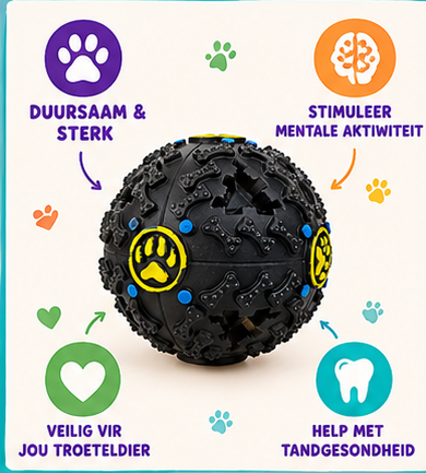 Snuffels se Kou-Koning™ Interaktiewe Honde-bederfiebal