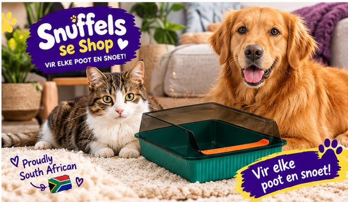 Snuffels se Skoon-Snoet™ – Semi-Toe Kattebak