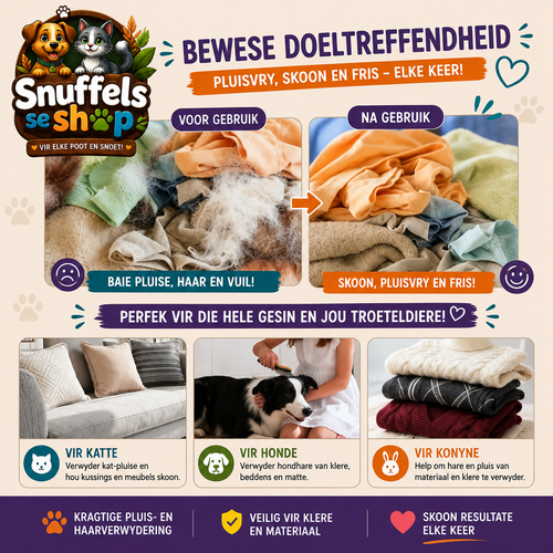 Troeteldierhaar-Verwyderaars – 4 Stuks | Snuffels se Shop